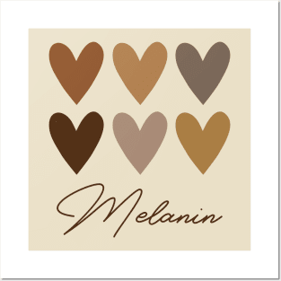 melanin Posters and Art